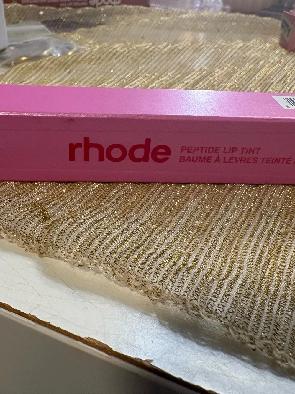RHODE Lip Tint Box in Bubblegum Pink - Jelly Bean Shade